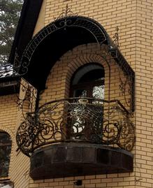 Кованые балконные ограждения